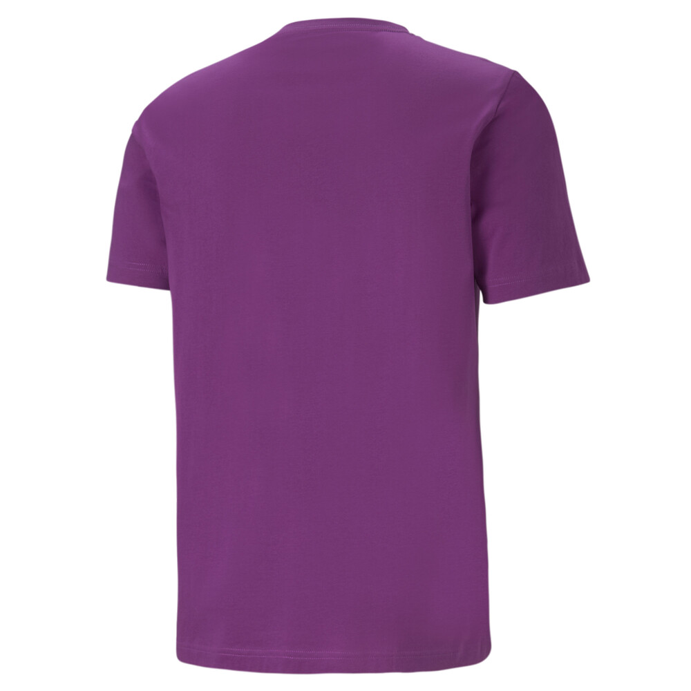 

PUMA - male - Футболка Essentials+ 2 Colour Logo Men' Tee – Byzantium –, Фиолетовый