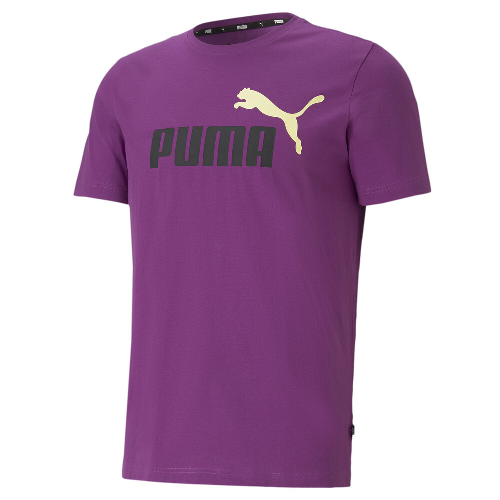 фото Футболка essentials+ 2 colour logo men's tee puma