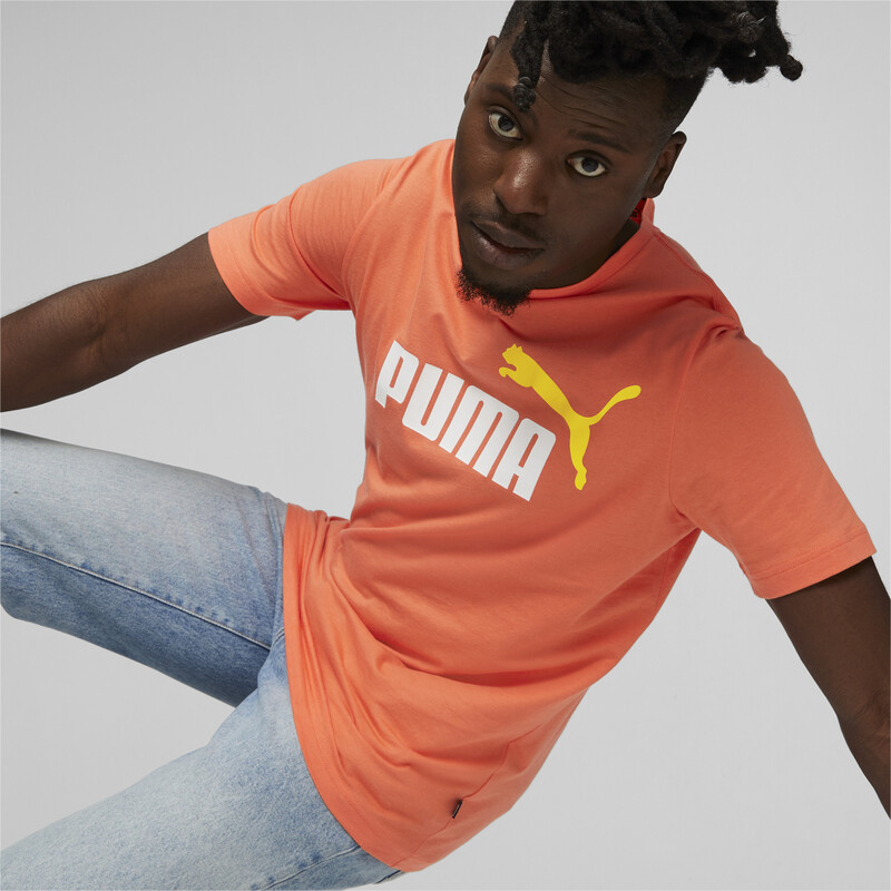 Men's PUMA Logo T-shirt, Hot heat