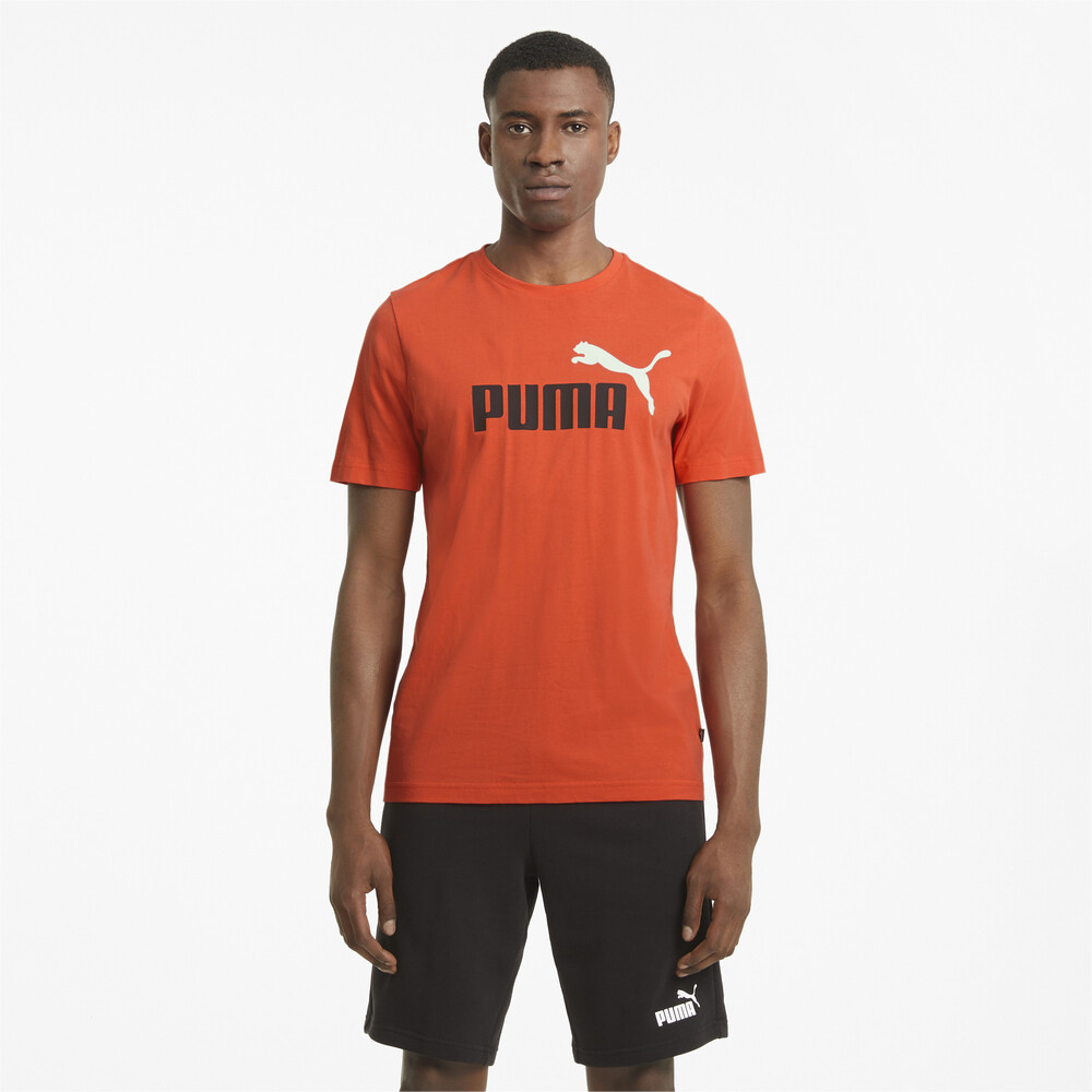 фото Футболка essentials+ 2 colour logo men's tee puma
