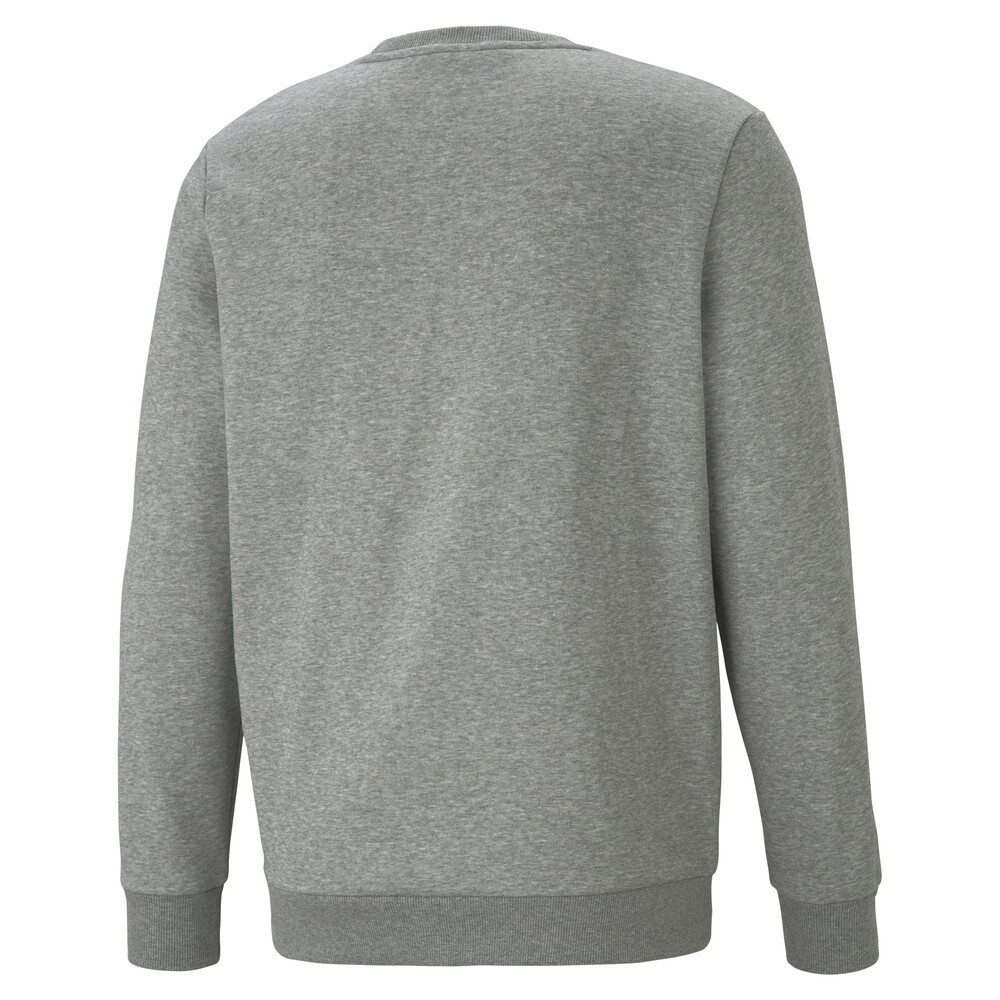 

PUMA - male - Толстовка Essentials+ Two-Tone Big Logo Crew Neck Men' Sweater – Medium Gray Heather –, Серый