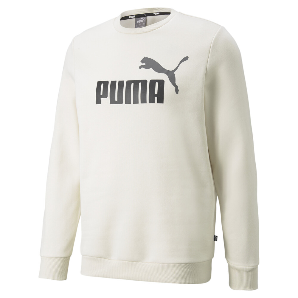 фото Толстовка essentials+ two-tone big logo crew neck men's sweater puma