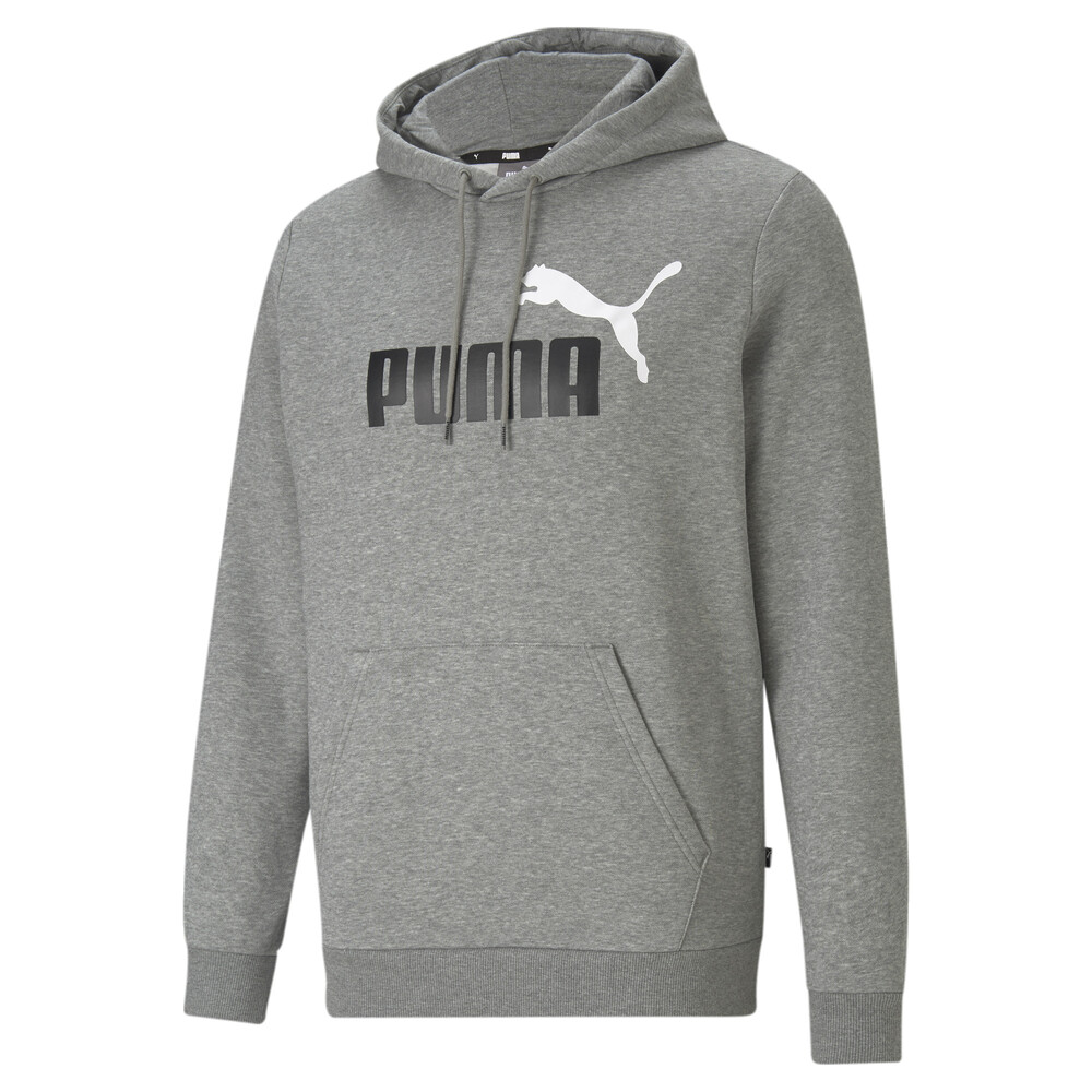 Grey puma hoodie mens Clearance