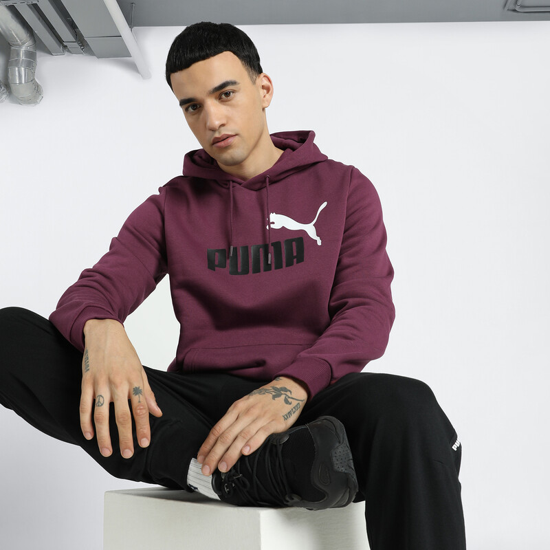 

Men's PUMA Essential+ 2 Colour Big Logo Regular Fit Hoodie