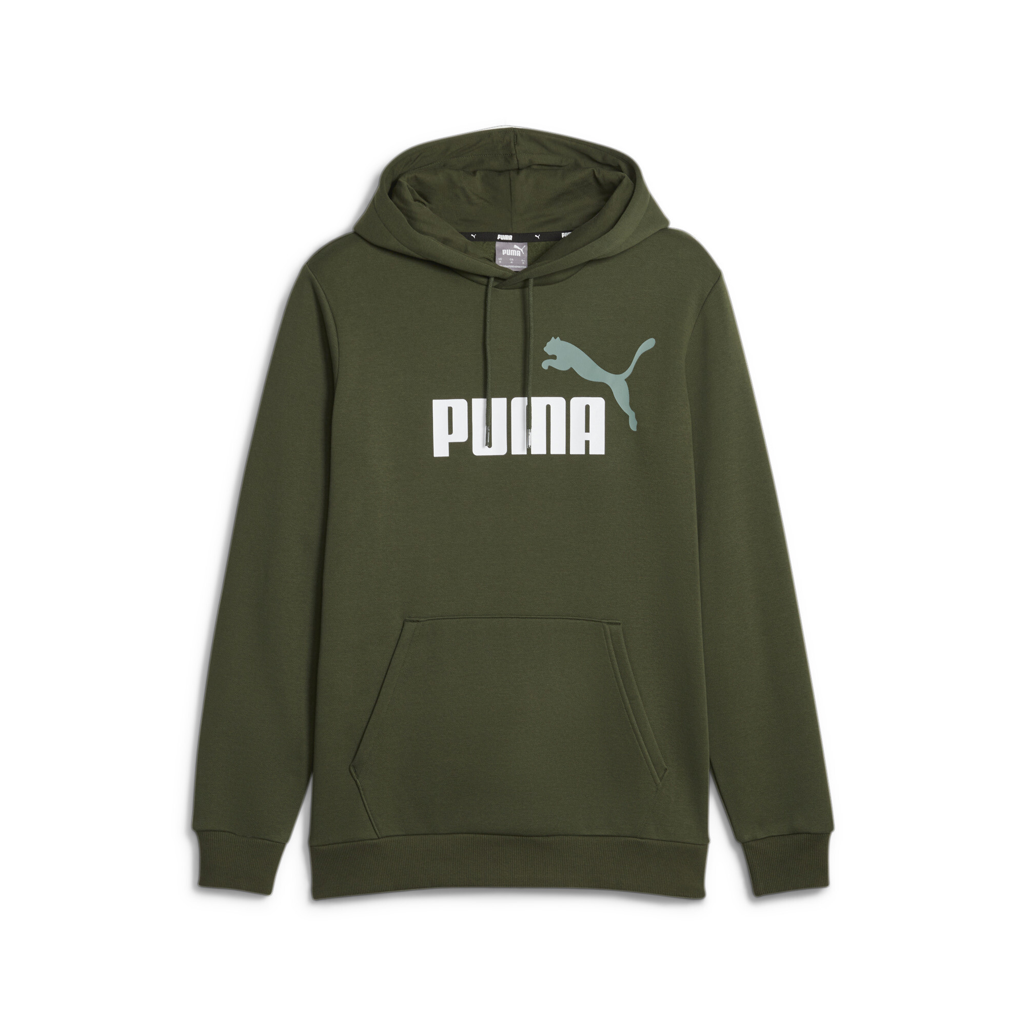 PUMA Men's Essentials+ Two-Tone Big Logo Hoodie | eBay