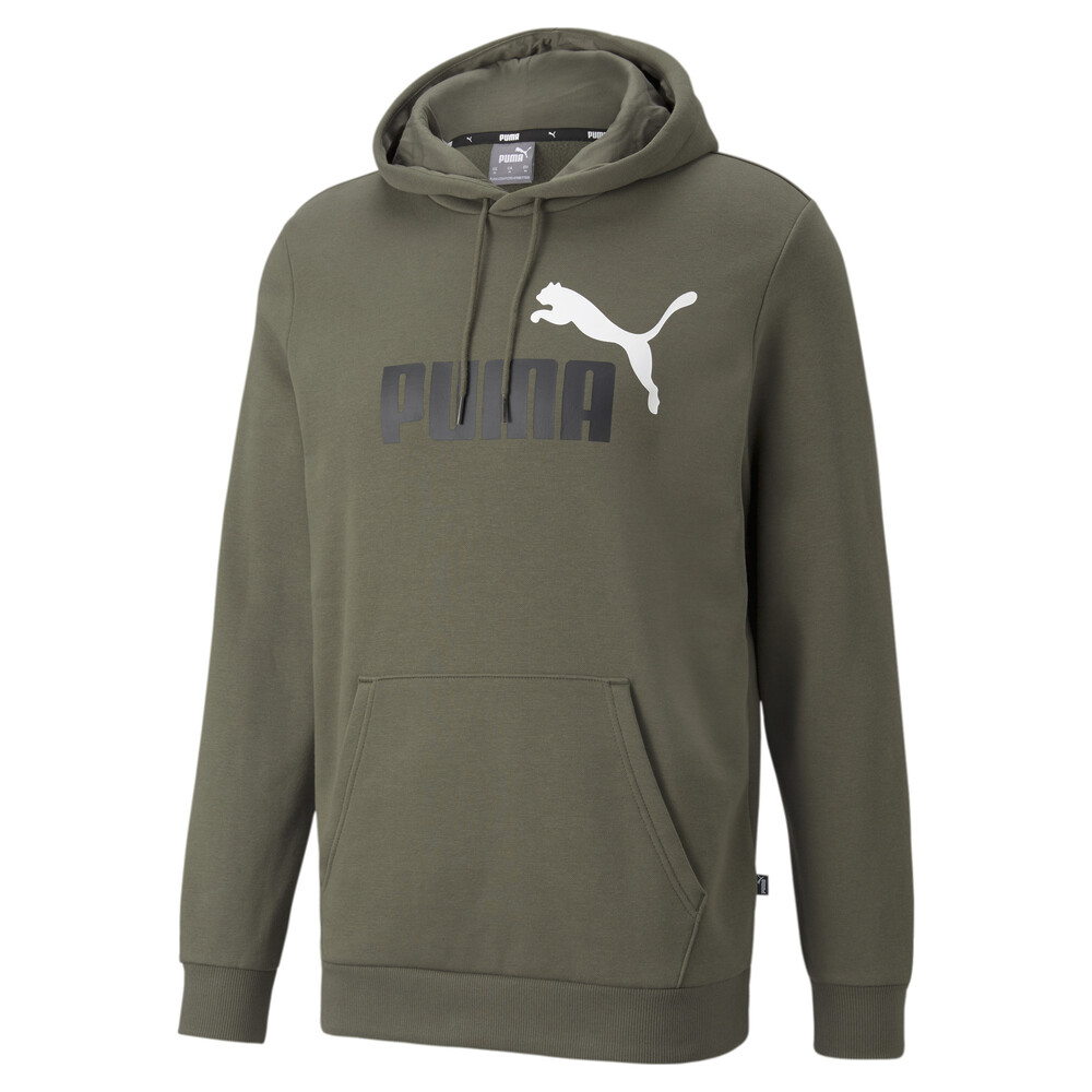 фото Толстовка essentials+ two-tone big logo men's hoodie puma