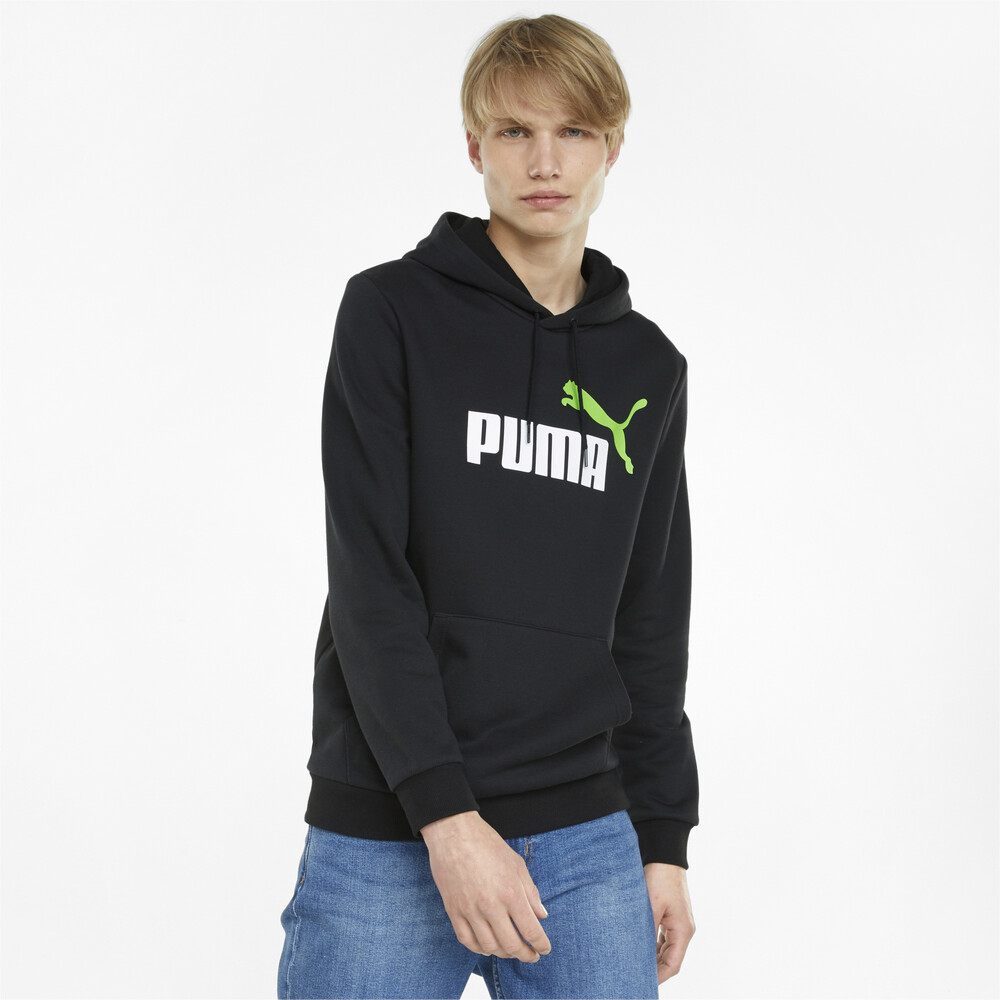 фото Толстовка essentials+ two-tone big logo men's hoodie puma