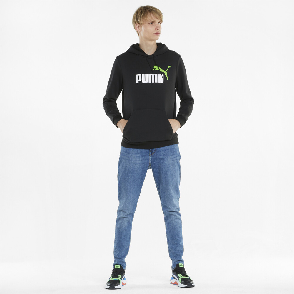 фото Толстовка essentials+ two-tone big logo men's hoodie puma