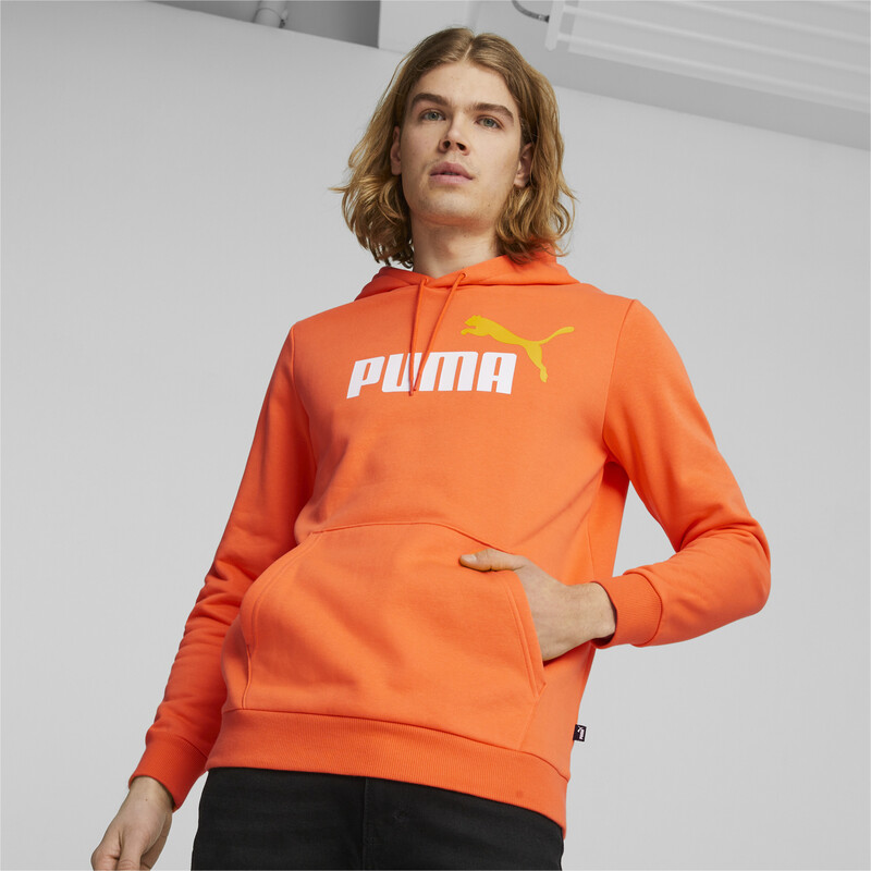 

Men's PUMA Essential+ 2 Colour Big Logo Regular Fit Hoodie