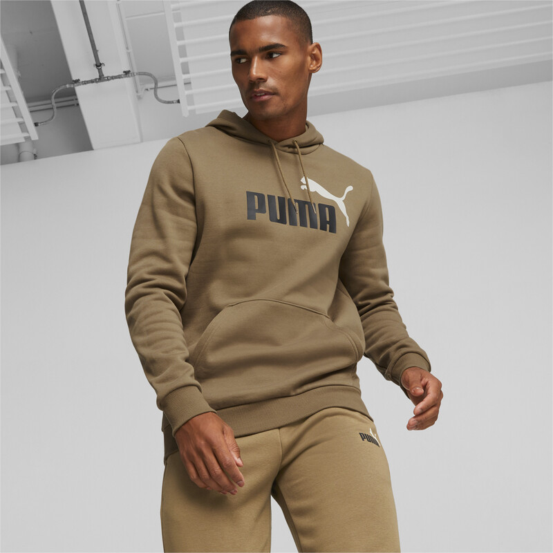

Men's PUMA Essential+ 2 Colour Big Logo Regular Fit Hoodie