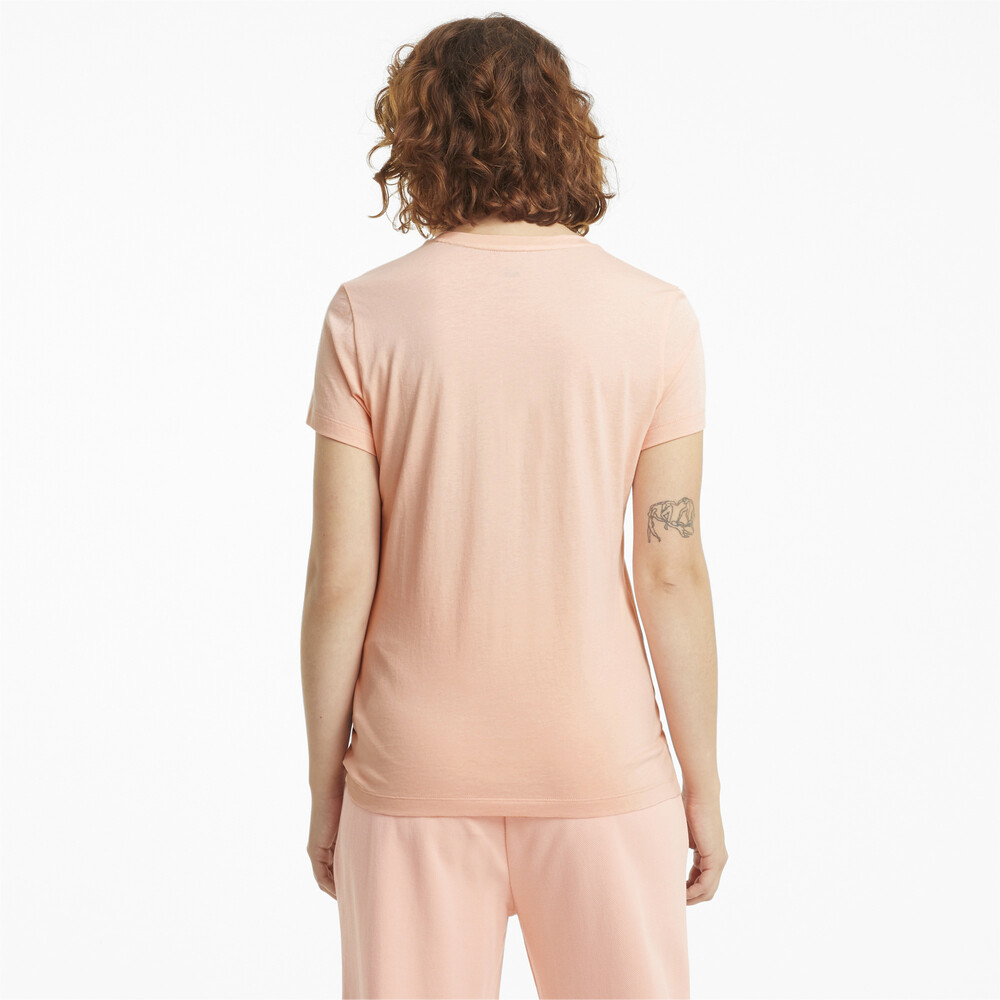 

PUMA - female - Футболка Essentials Logo Women' Tee – Apricot Blush –, Розовый