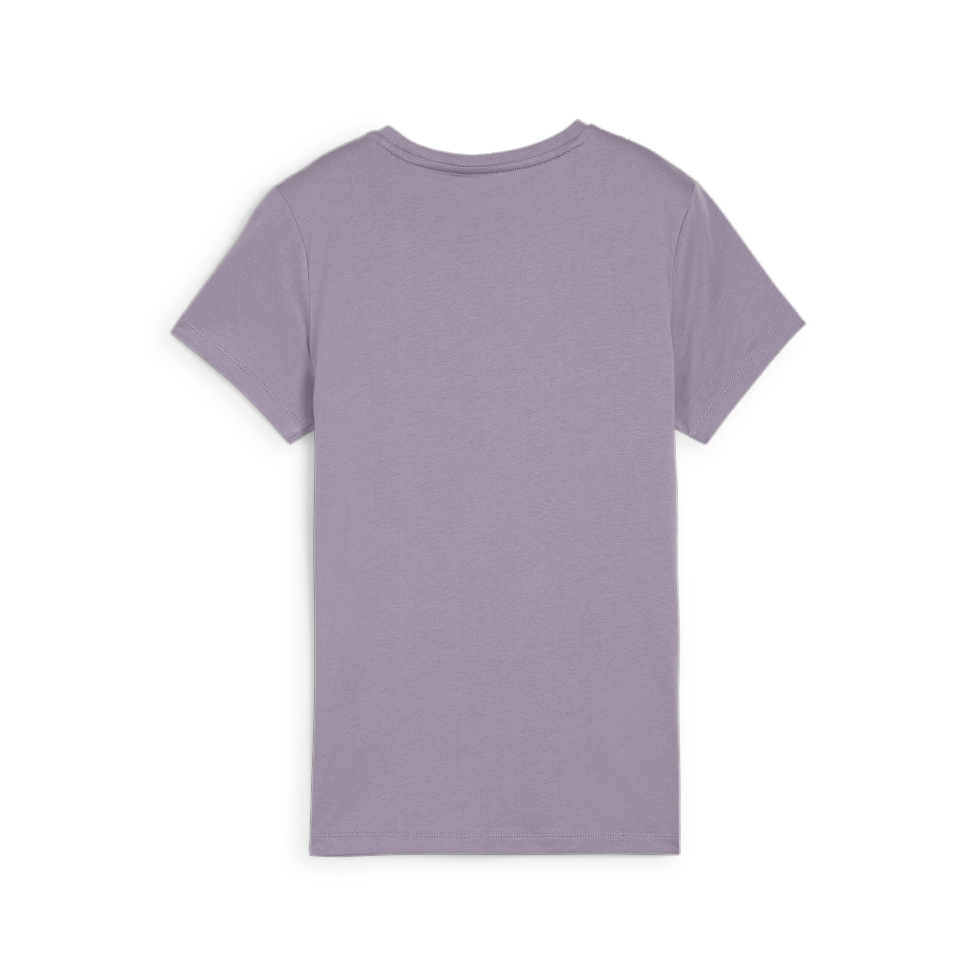 Women's Puma Essentials Logo T-Shirt, Purple, Size L, Clothing