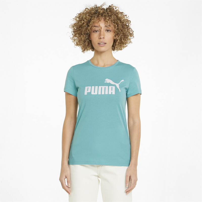 

Women's PUMA Essentials Logo T-shirt, Porcelain