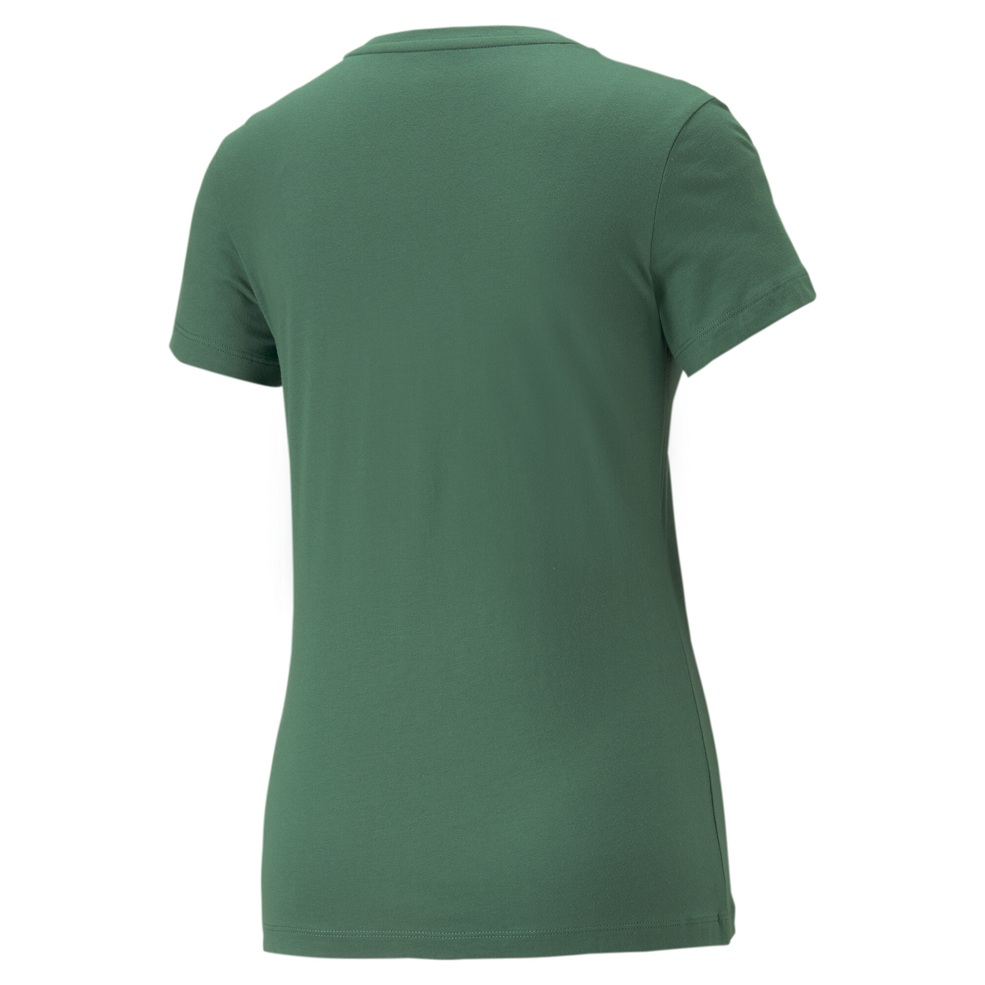 Women's Puma Essentials Logo's T-Shirt, Green, Size XXS, Clothing