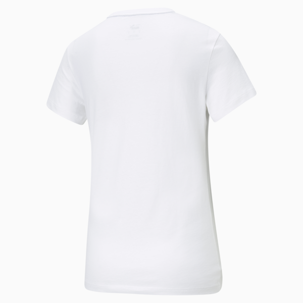 Essentials Small Logo Tee Women, Puma White, large-ZAF