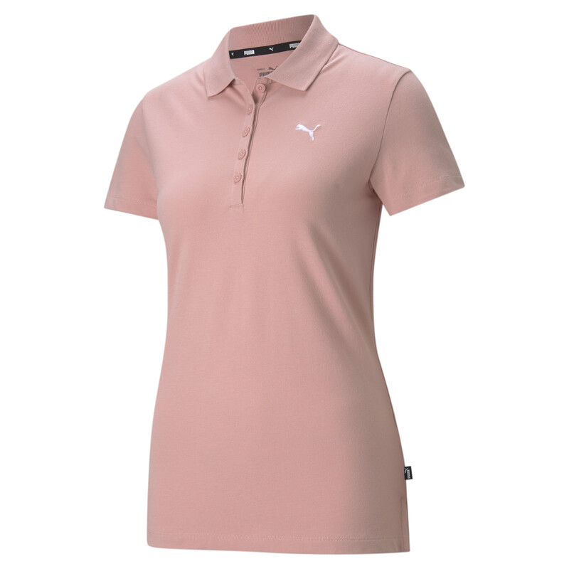 

Women's PUMA Essentials Regular Fit Polo Shirt, Pink