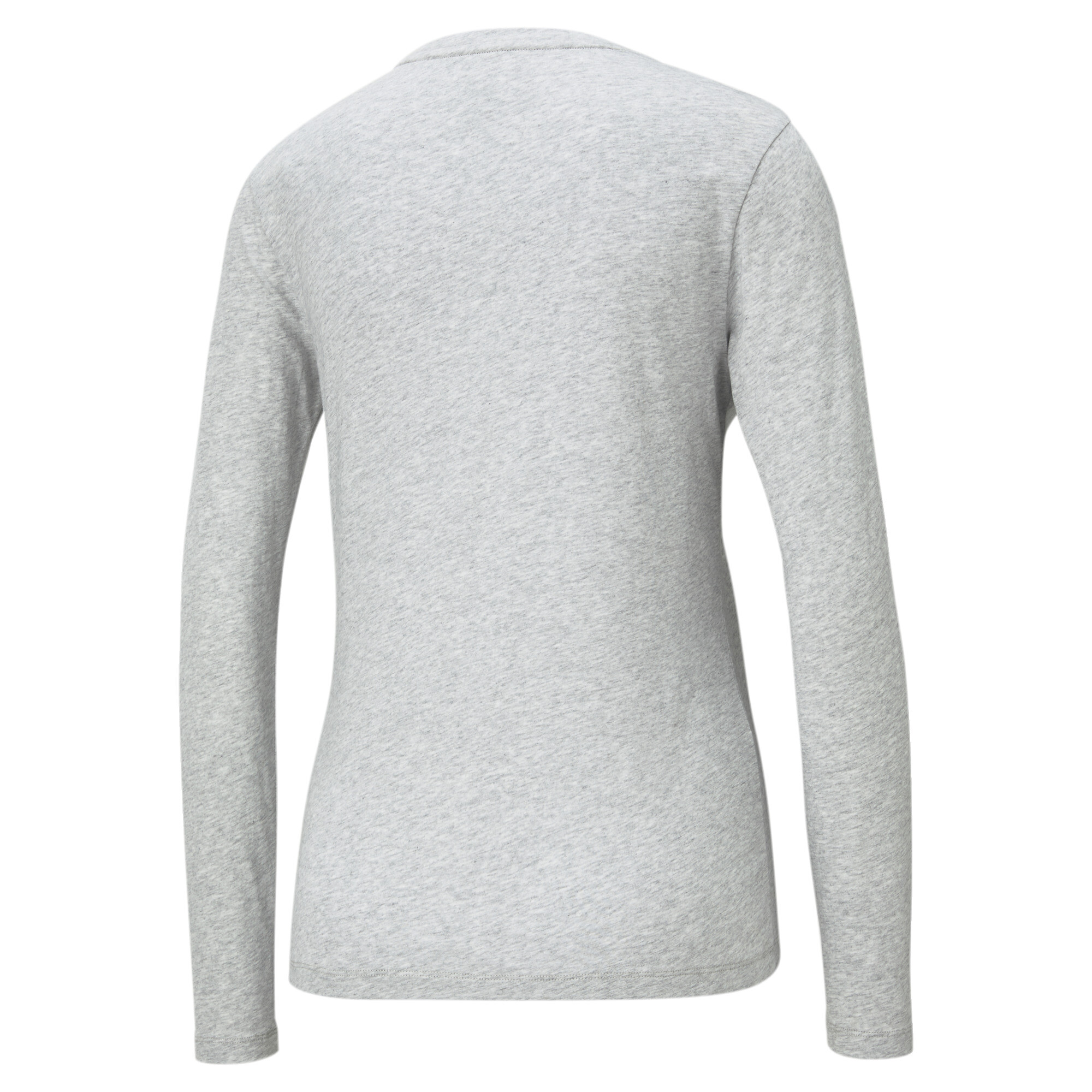 Women's Puma Essentials Long Sleeve's T-Shirt, Gray, Size S, Clothing