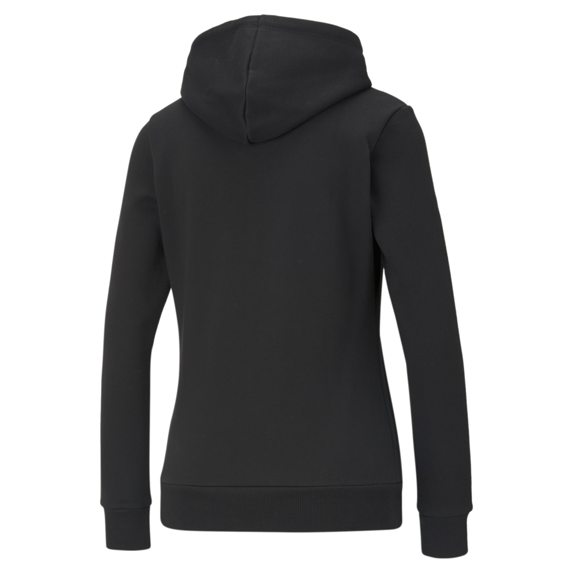 Women's Puma Essentials Logo Hoodie, Black, Size XL, Clothing