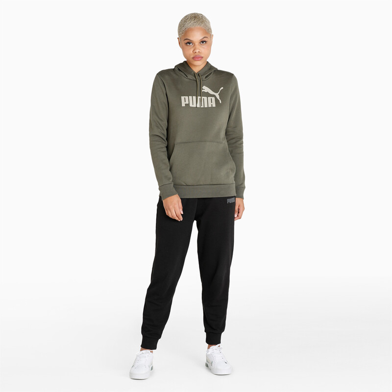 

Women's PUMA Logo Full-Zip Hoodie