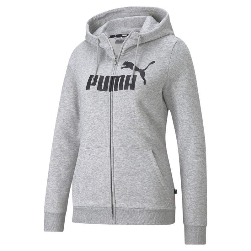 

Women's PUMA Essentials Logo Full-Zip Hoodie