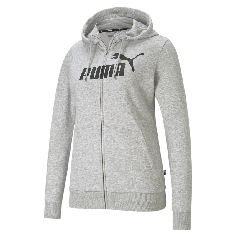 

Women's PUMA Essentials Logo Full-Zip Hoodie
