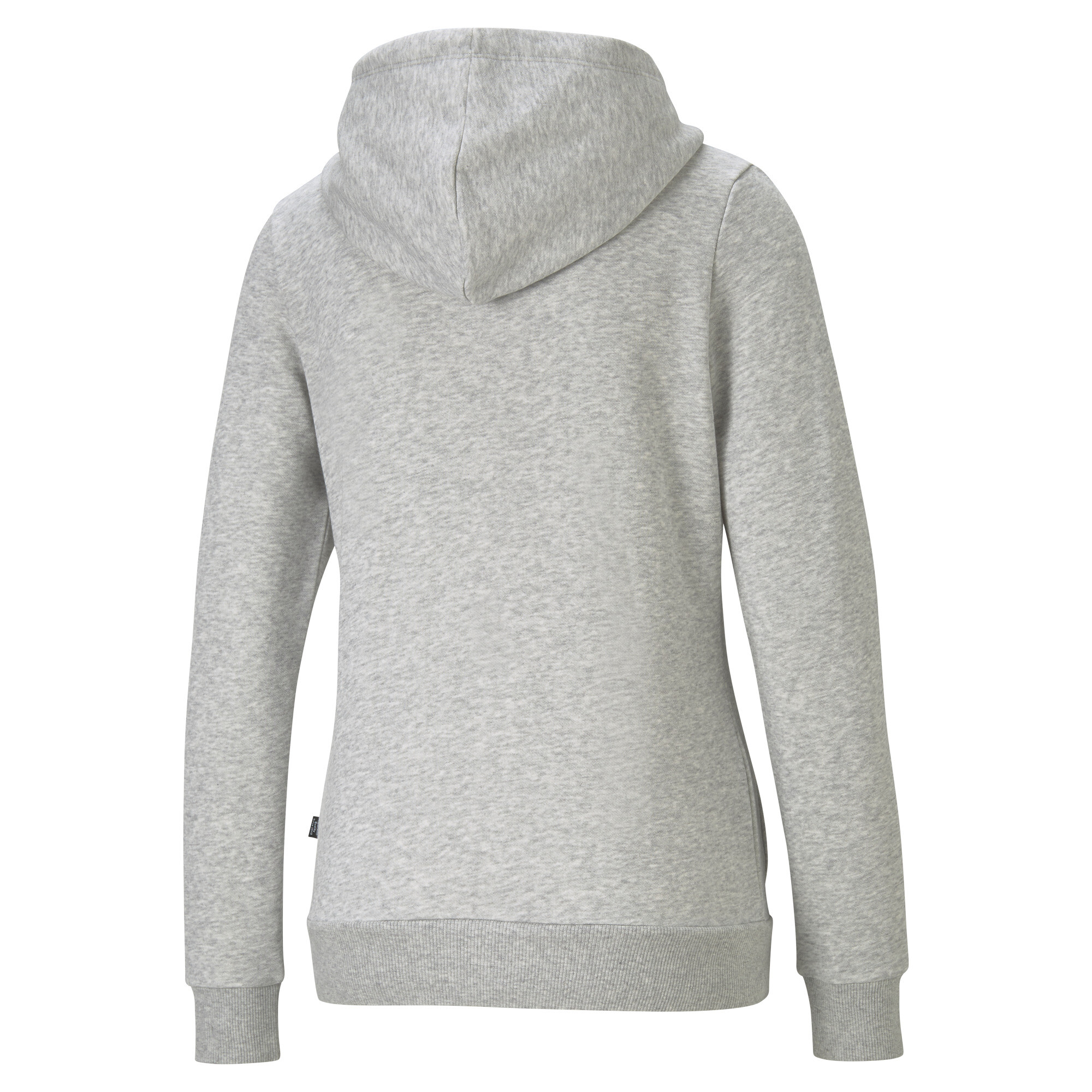 Women's Puma Essentials Full-Zip Hoodie, Gray, Size M, Clothing