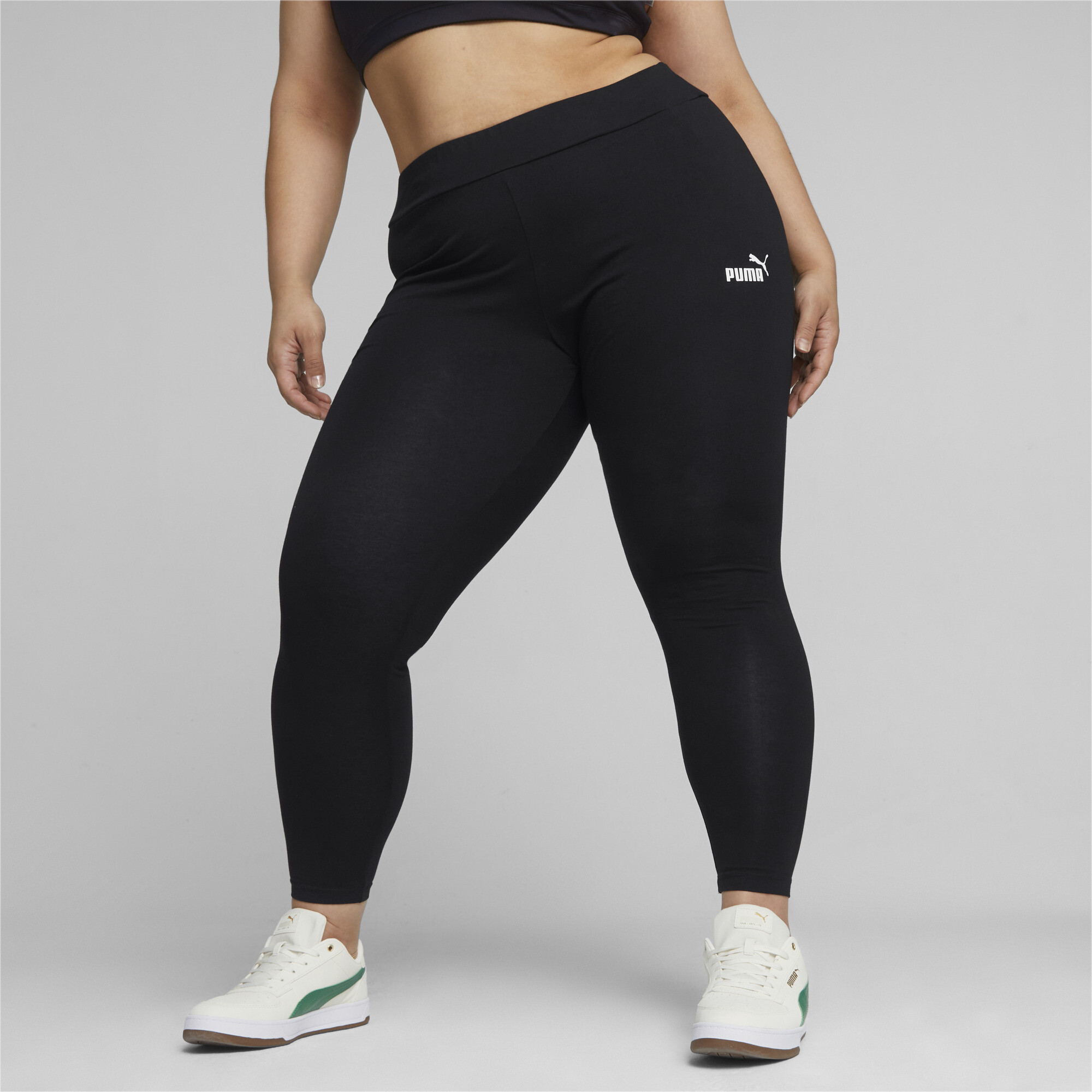 Women's Puma Essentials Leggings, Black, Size XS, Clothing