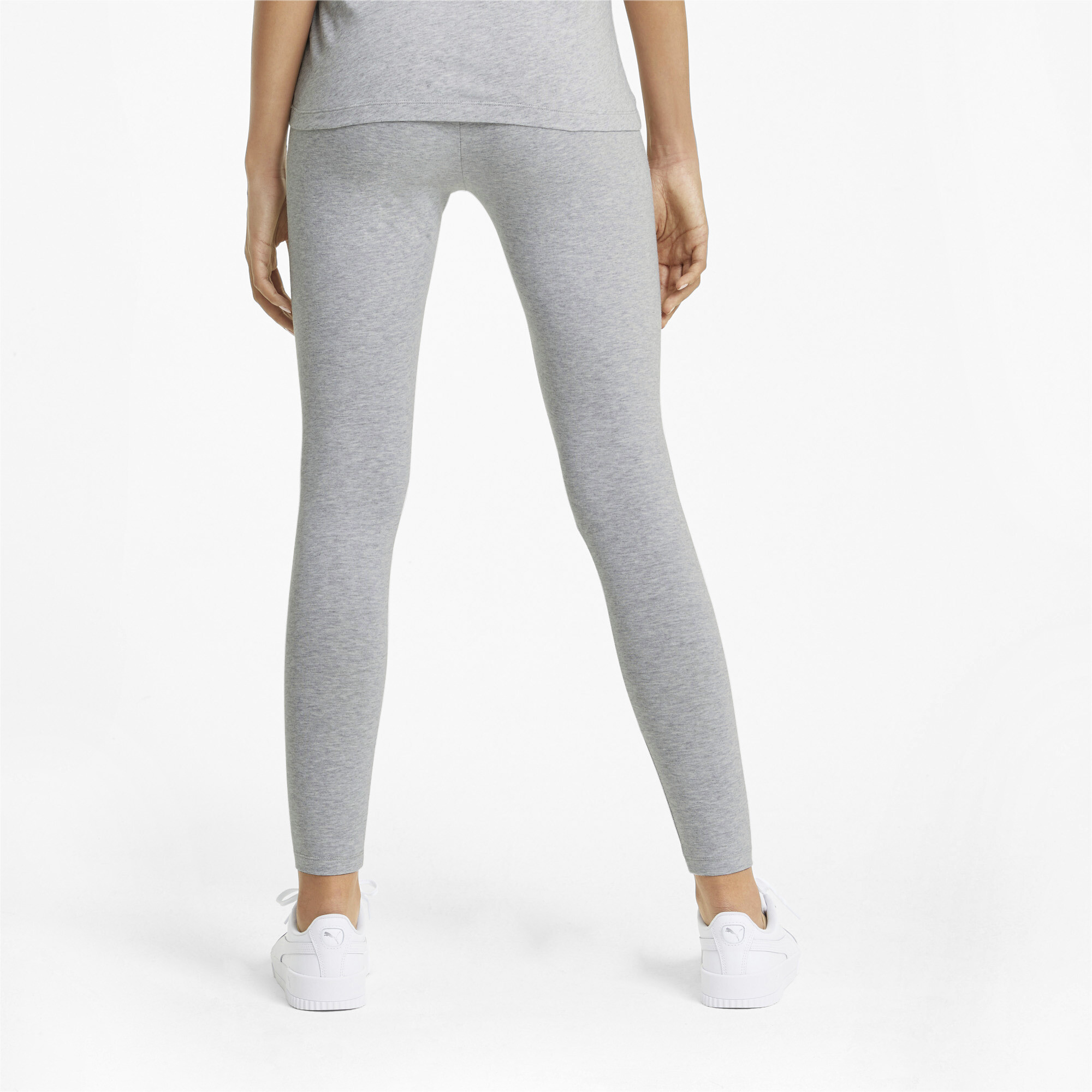 Women's Puma Essentials Leggings, Gray, Size XXL, Clothing