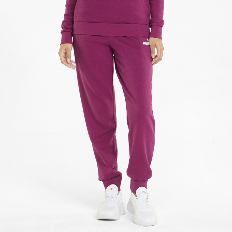 

Women's PUMA Essentials Sweatpants, Festival fuchsia