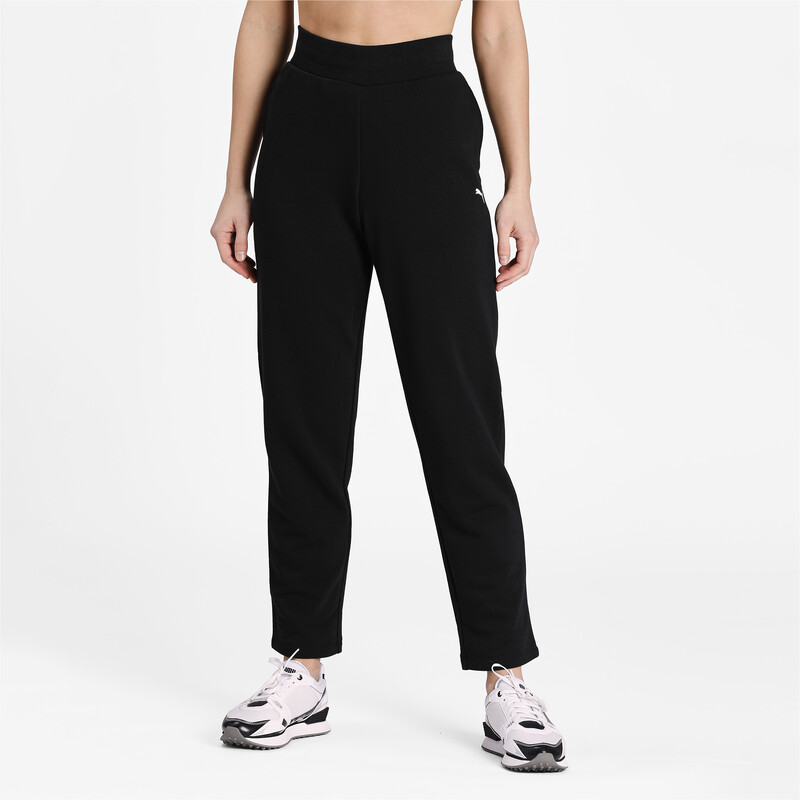 Women's PUMA Essential Sweat Pants in Black size XL