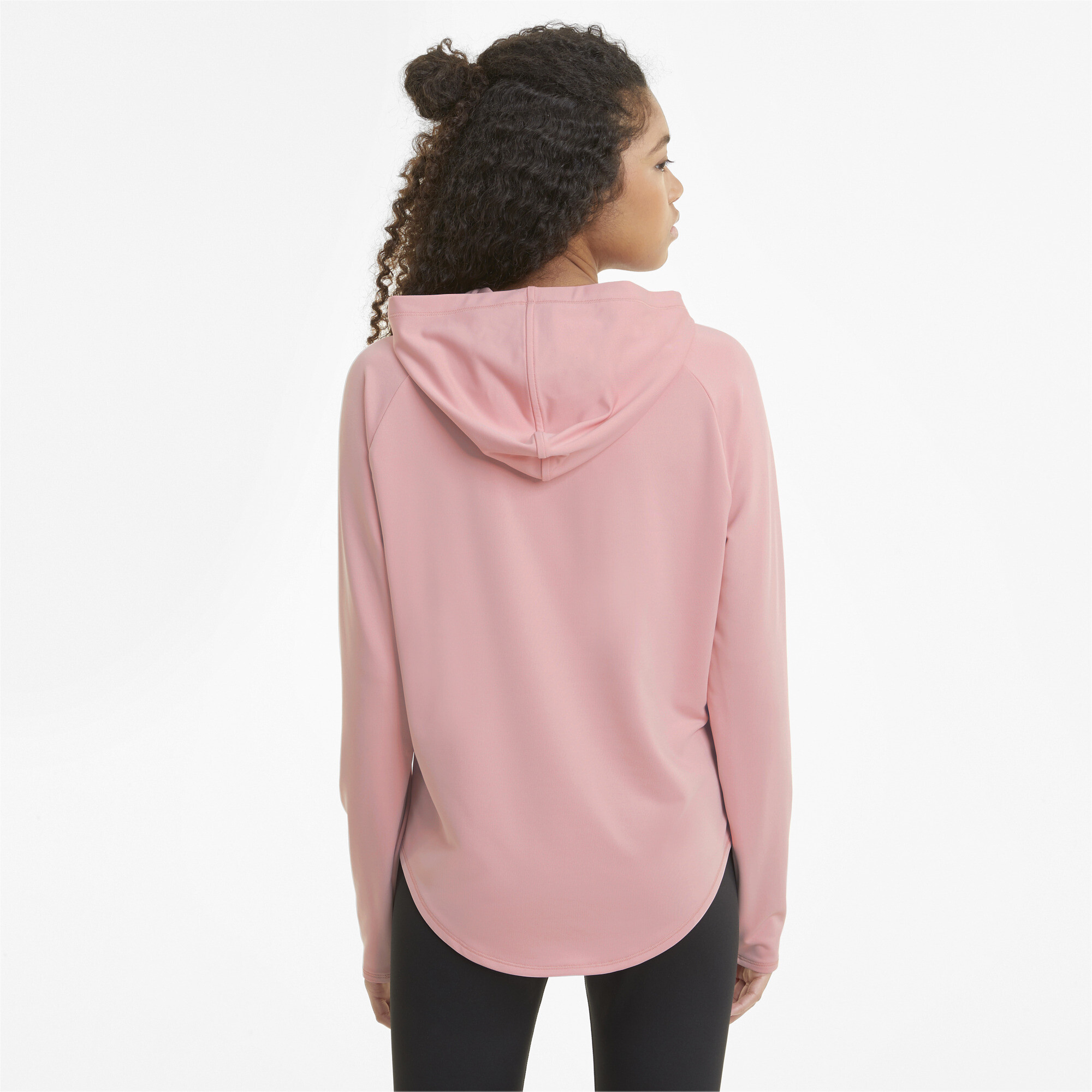 Women's Puma Active's Hoodie, Pink, Size M, Clothing