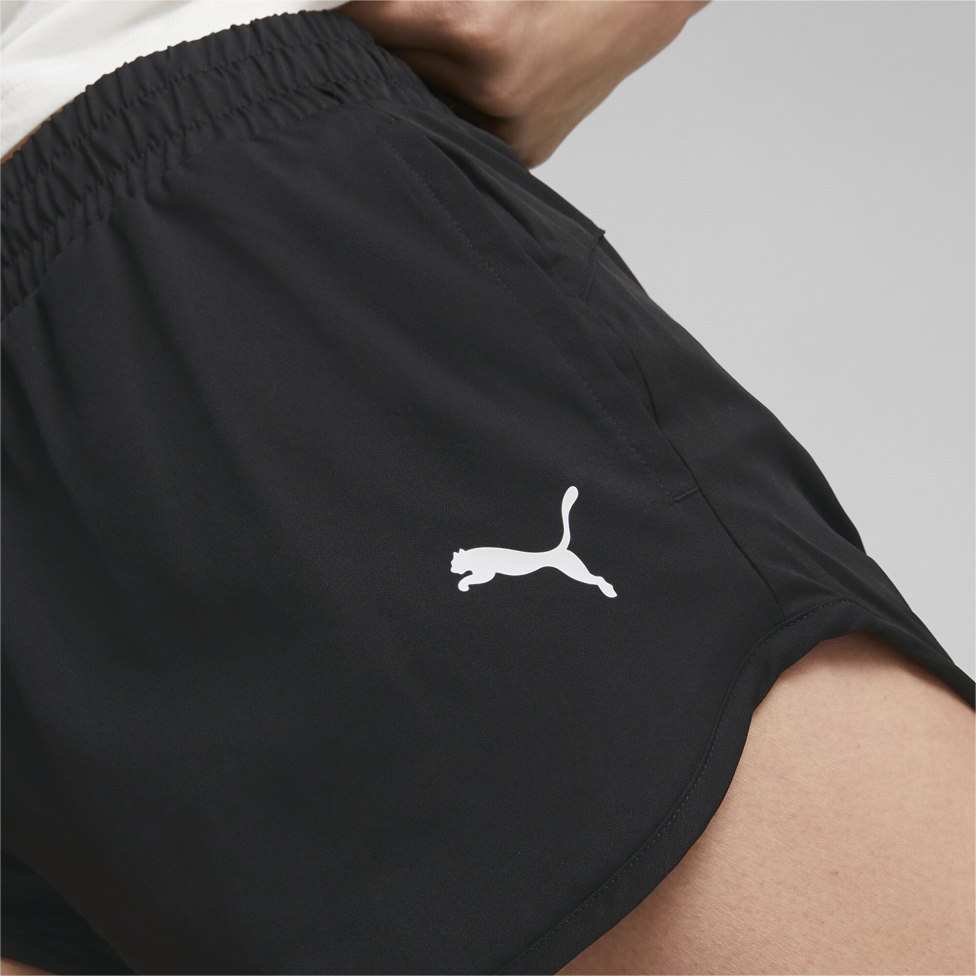 Women's Puma Active Woven Shorts, Black, Size XXL, Clothing