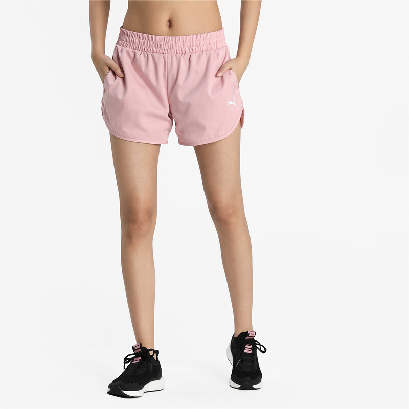 Women's PUMA Active Woven Shorts in Pink size XL
