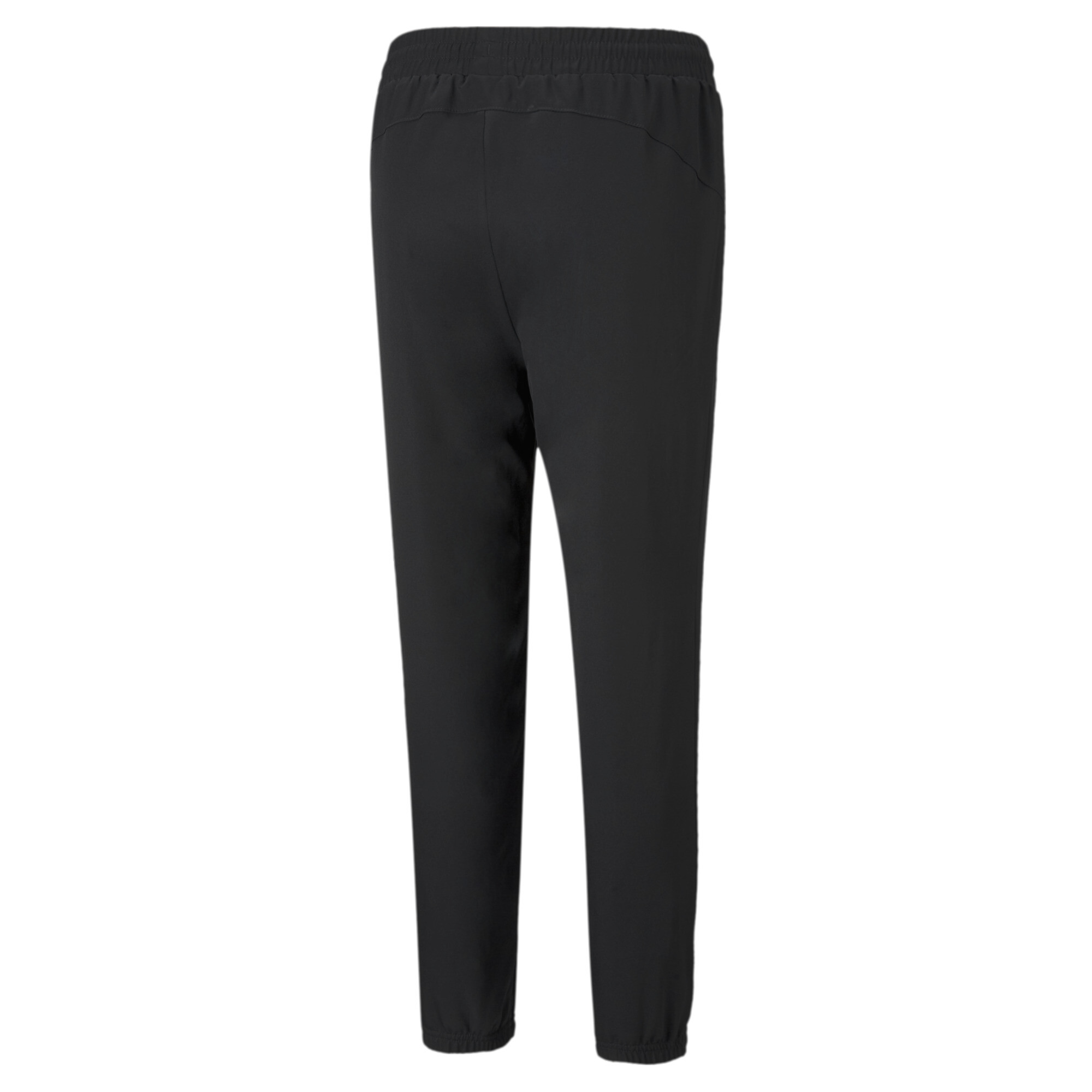 Women's Puma Active Woven Pants, Black, Size L, Clothing