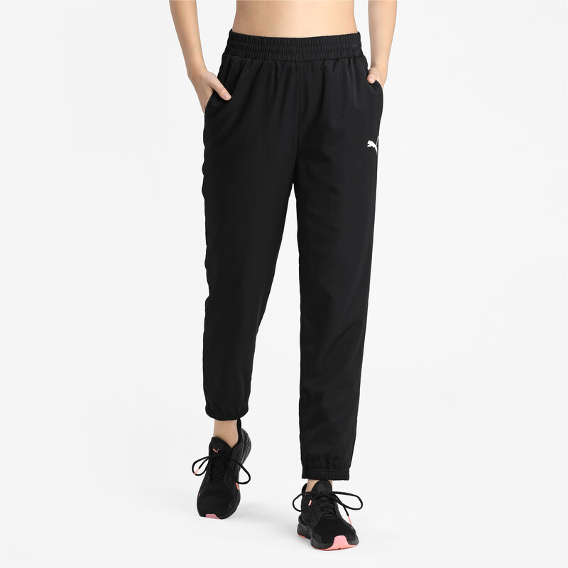 

Women's PUMA Active Woven Regular Pants, Black