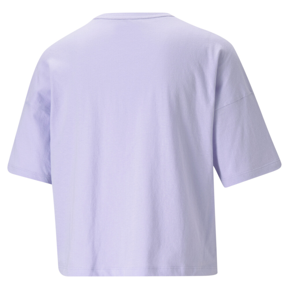 фото Топ essentials logo cropped women's tee puma