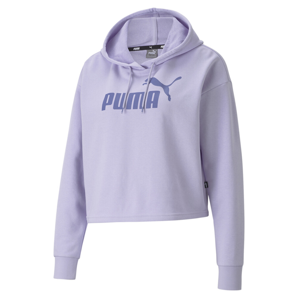 фото Толстовка essentials logo cropped women's hoodie puma