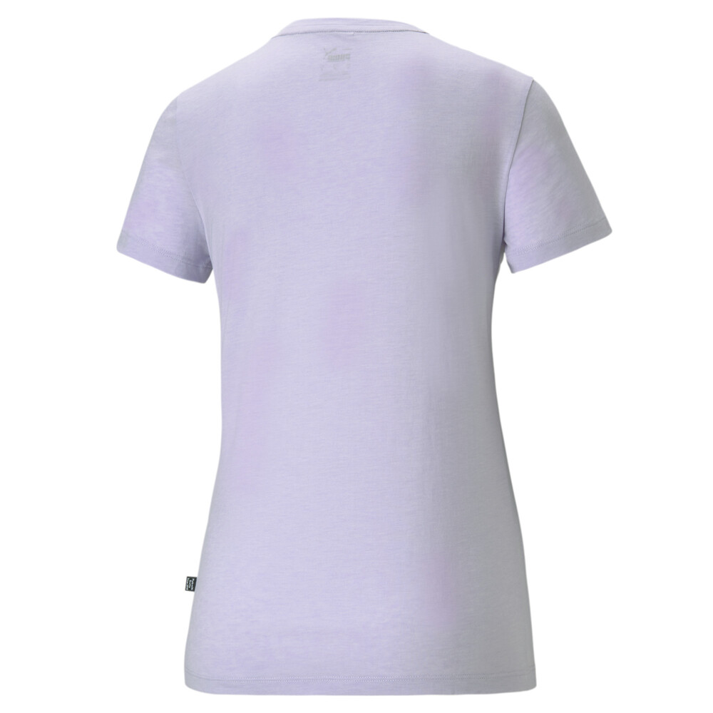 

PUMA - female - Футболка Essentials Logo Heather Women's Tee – Light Lavender Heather –, Фиолетовый