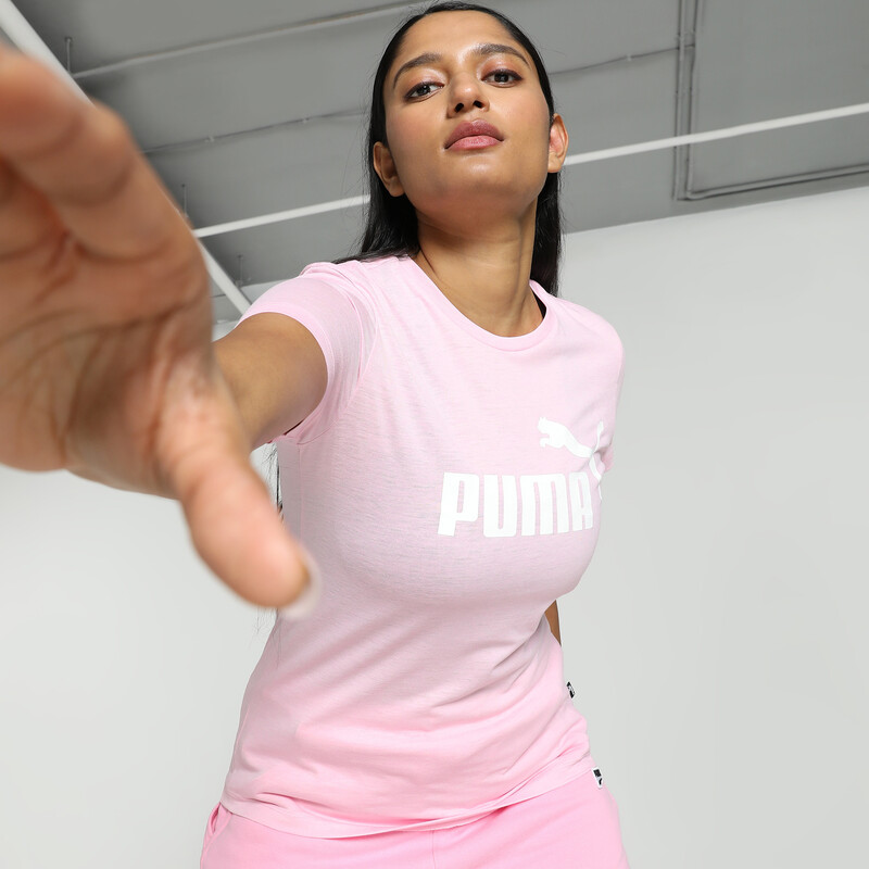 

Women's PUMA Essentials Logo Regular Fit Heather T-shirt