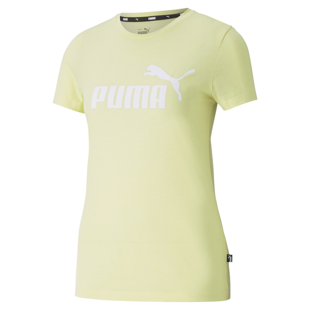 фото Футболка essentials logo heather women's tee puma