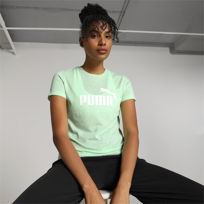 

Women's PUMA Essentials Logo Regular Fit Heather T-shirt