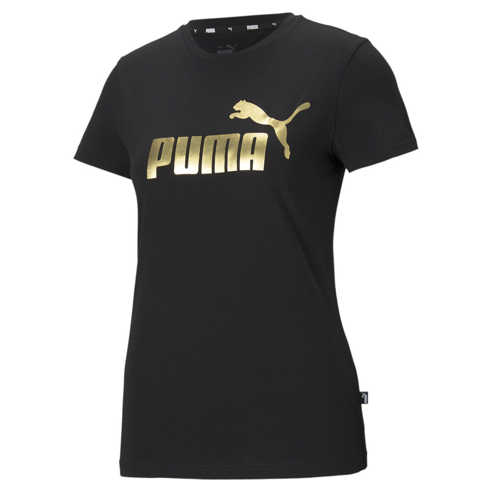 фото Футболка essentials+ metallic logo women's tee puma