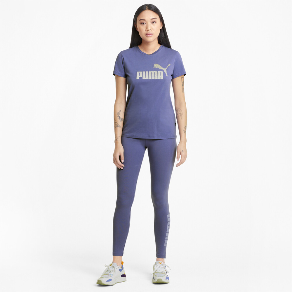 фото Футболка essentials+ metallic logo women's tee puma