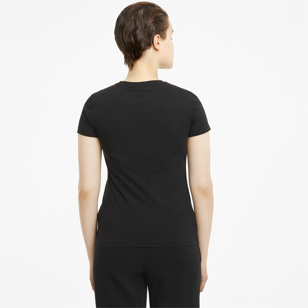 

PUMA - female - Футболка Essentials+ Metallic Logo Women's Tee – Puma Black-Silver –, Черный