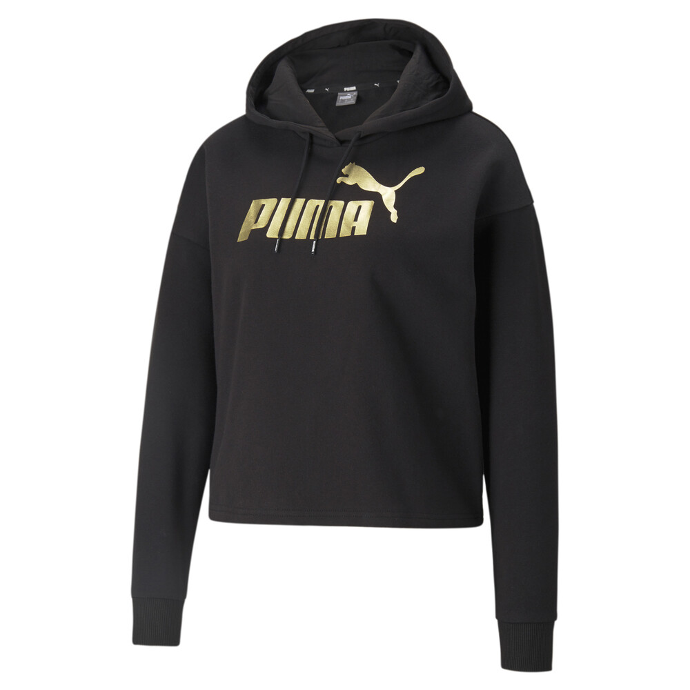фото Толстовка essentials+ cropped metallic women's hoodie puma