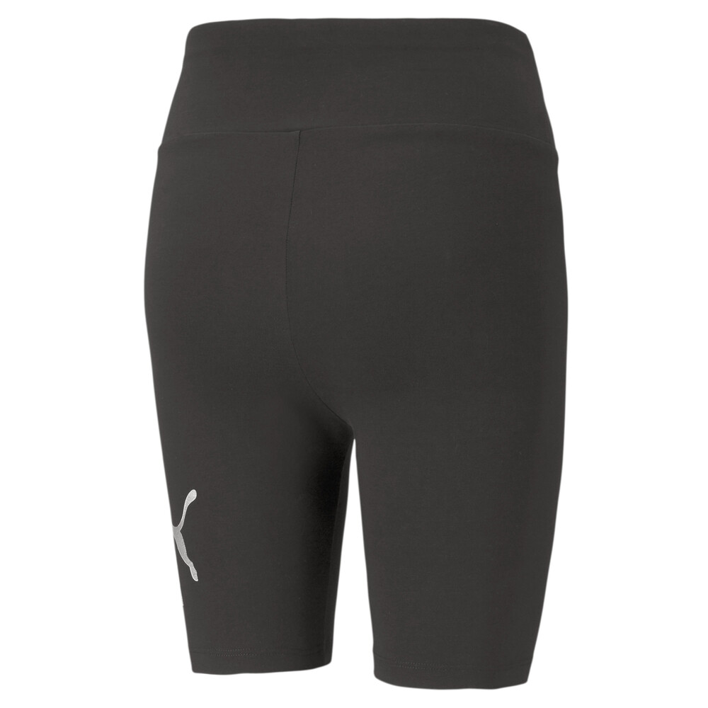 

PUMA - female - Леггинсы Essentials+ Metallic Women's Short Leggings – Puma Black-Silver –, Черный