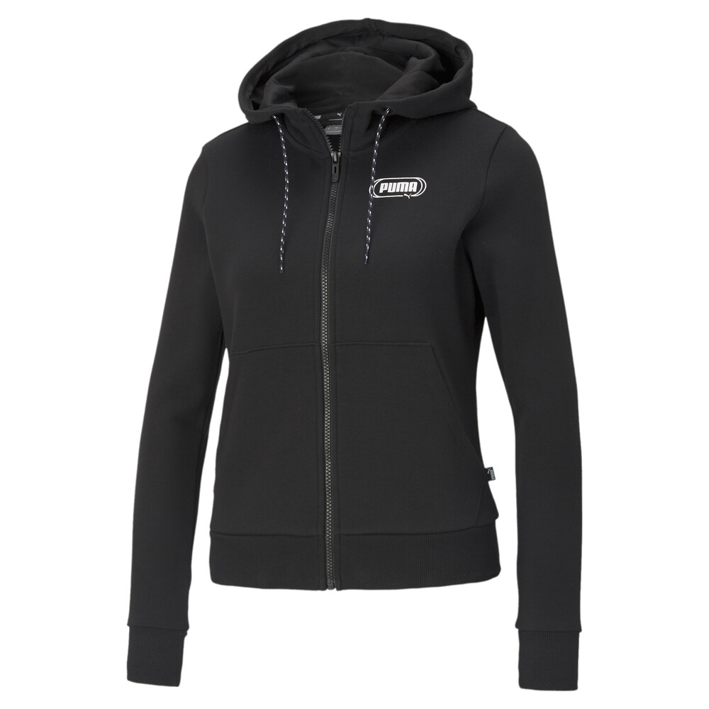 фото Толстовка rebel women's full-zip hoodie puma