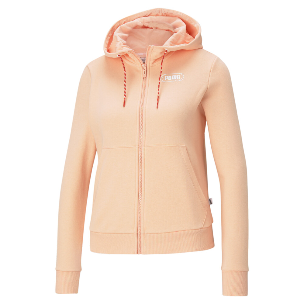 фото Толстовка rebel women's full-zip hoodie puma