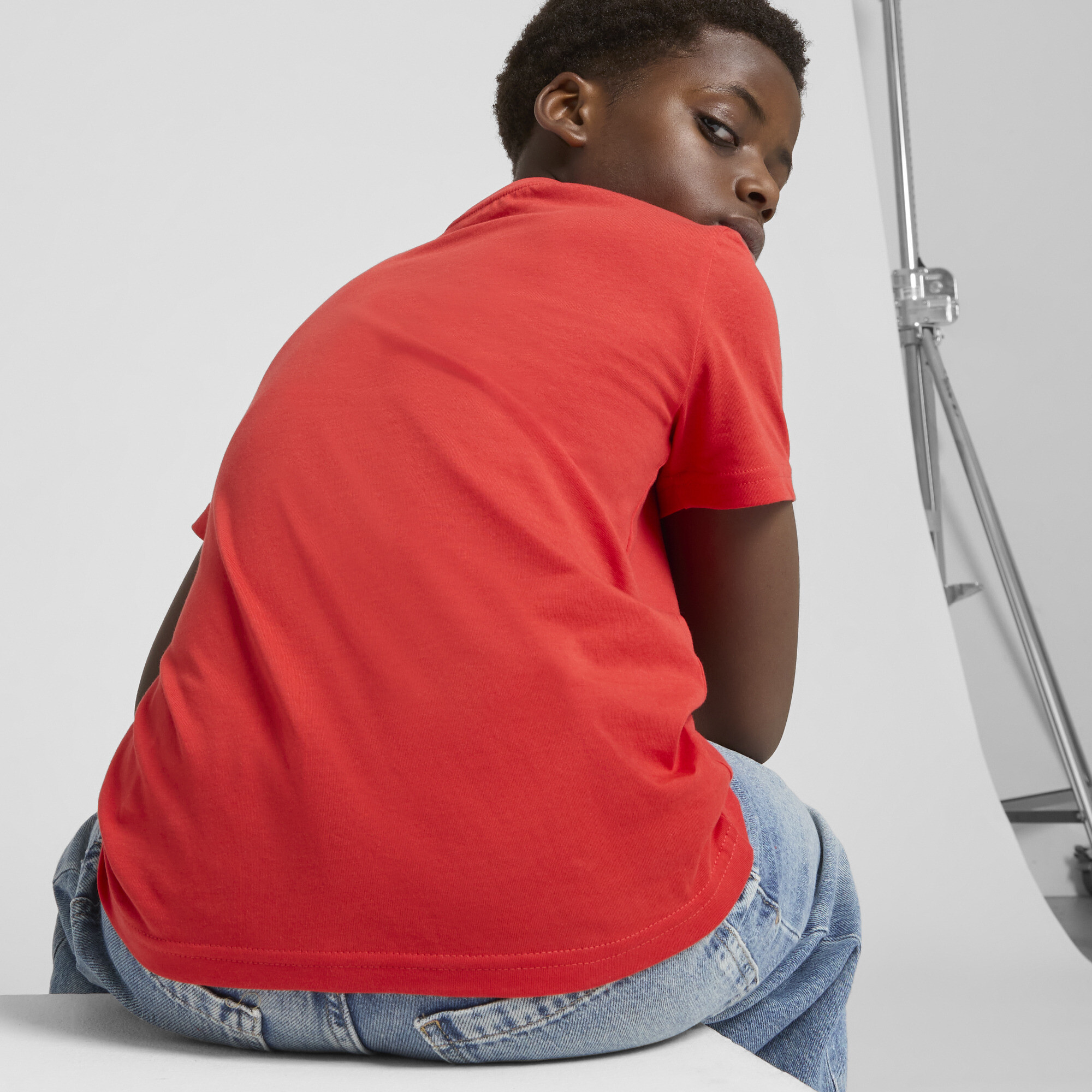 PUMA Essentials Big Kids'Logo Tee - Picture 23 of 29
