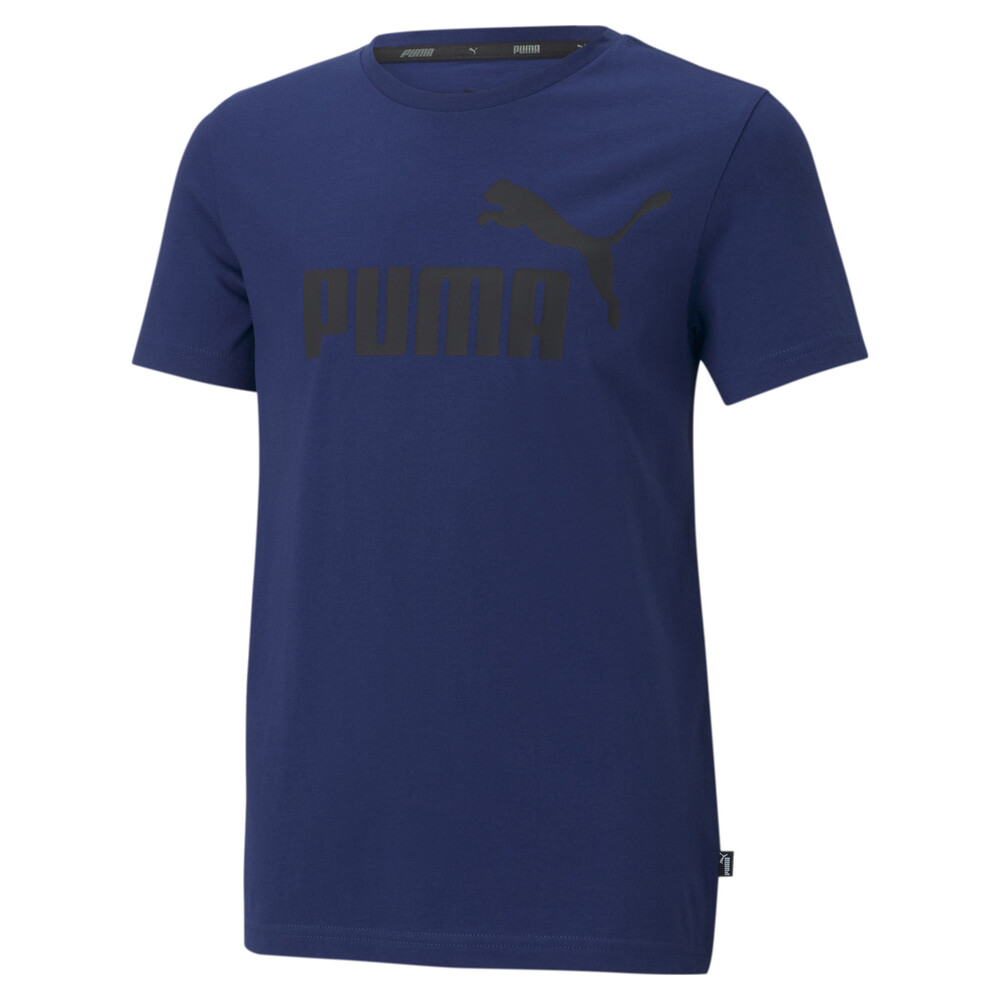 фото Детская футболка essentials logo youth tee puma